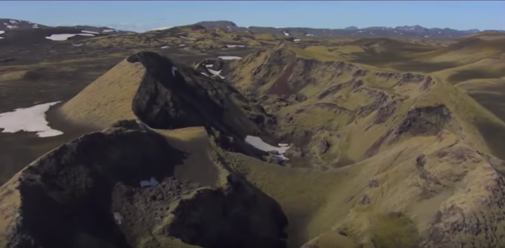 Home shows a barren landscape, indicating global warming