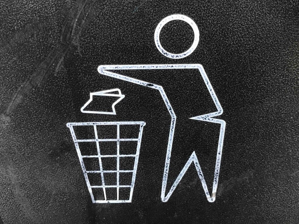 Recycling of waste products.